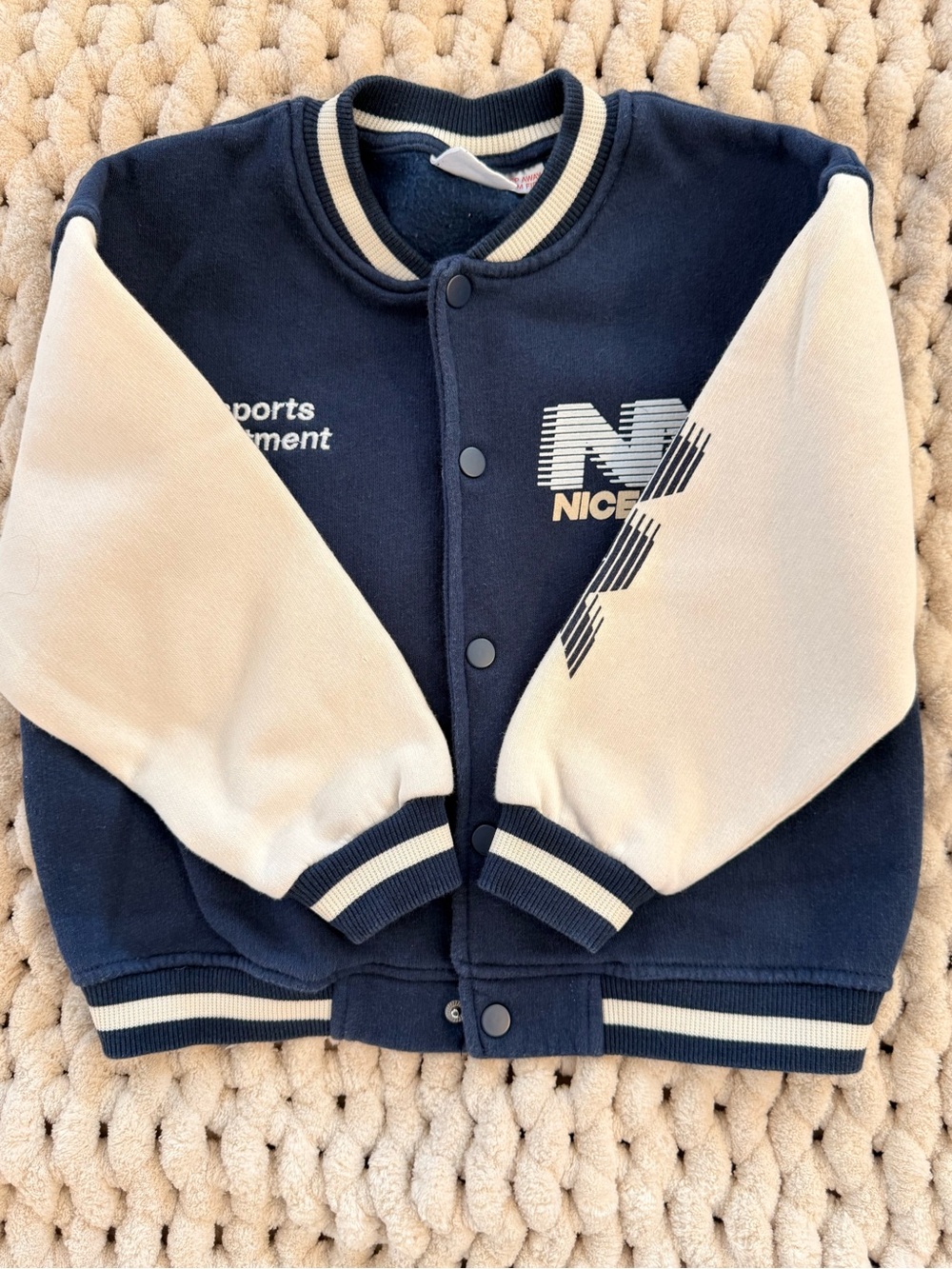 ZARA Kids Varsity Bomber Jacket | Size 6Y / 116 cm | Excellent Condition - Picture 5 of 13
